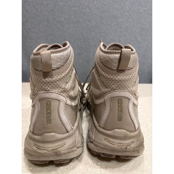 Hoka One One Tor Ultra Hiking Boots Men's Size 12 Tan Gore Tex Outdoor Adventure - Picture 5 of 11